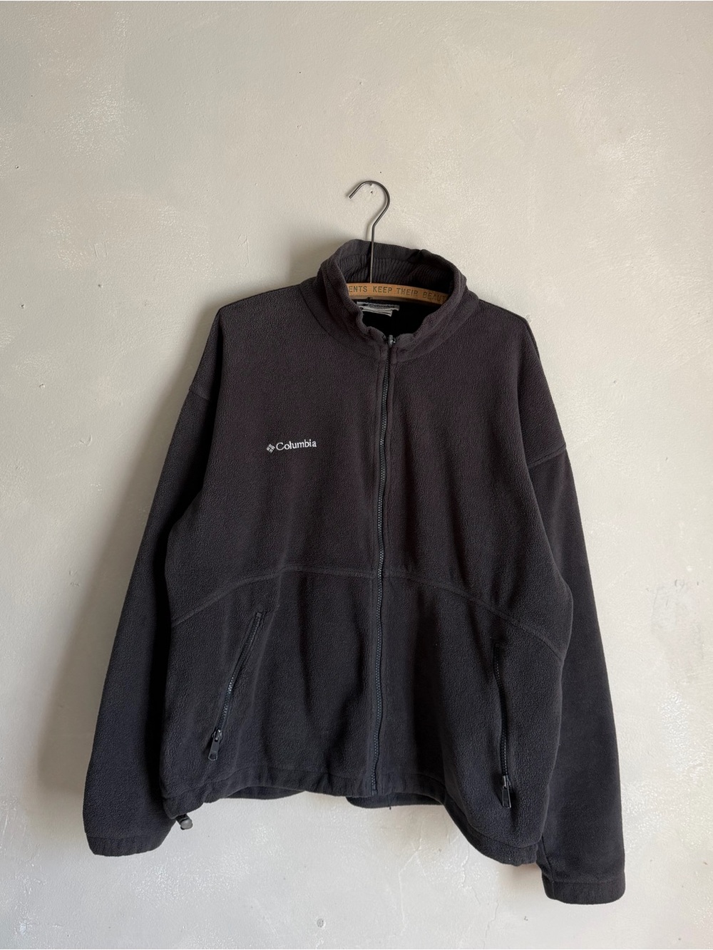 Columbia full zip fleece jacket
